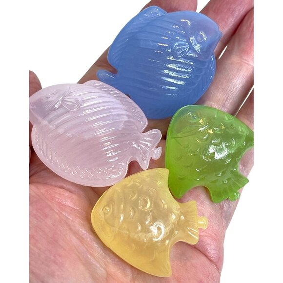 Reusable Ice Cubes Cold Eco Friendly Freeze Beverage Drink Tropical Fish Beach - Picture 5 of 6